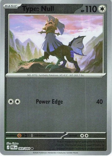 Type: Null 069/084 Reverse Holo