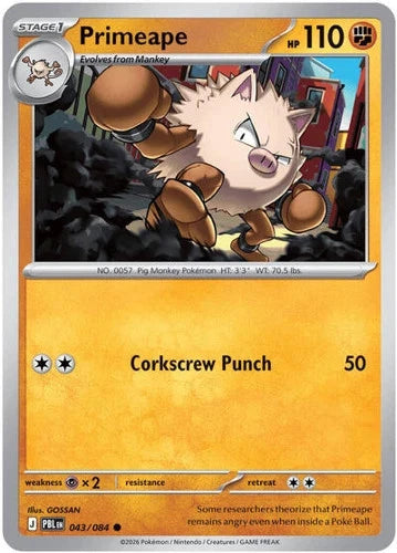 Primeape 043/084