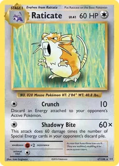 Raticate - 67/108