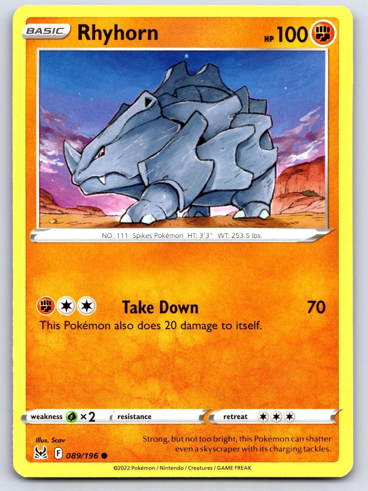 Rhyhorn 089/196