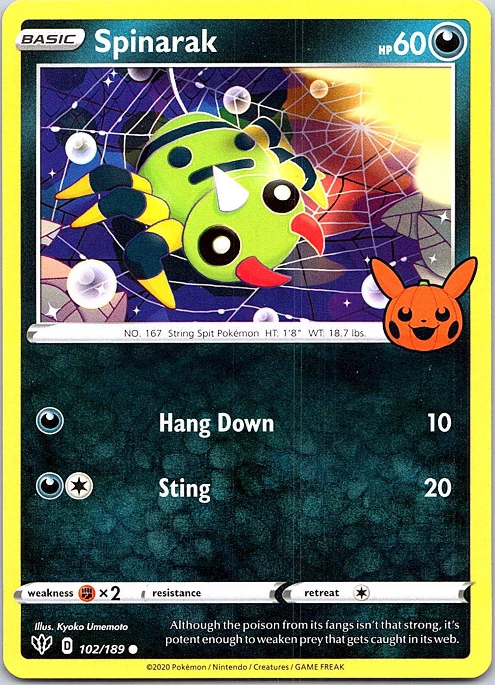 Spinarak 102/189