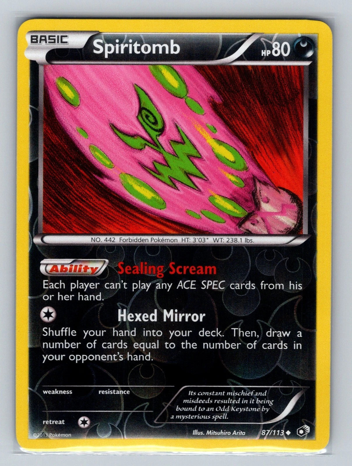 Spiritomb Reverse Holo 87/113