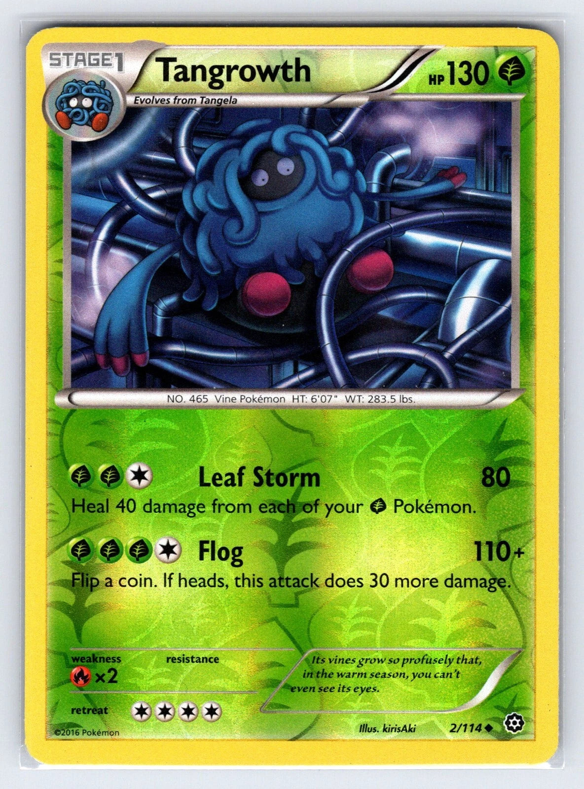 Tangrowth 2/114 Reverse Holo