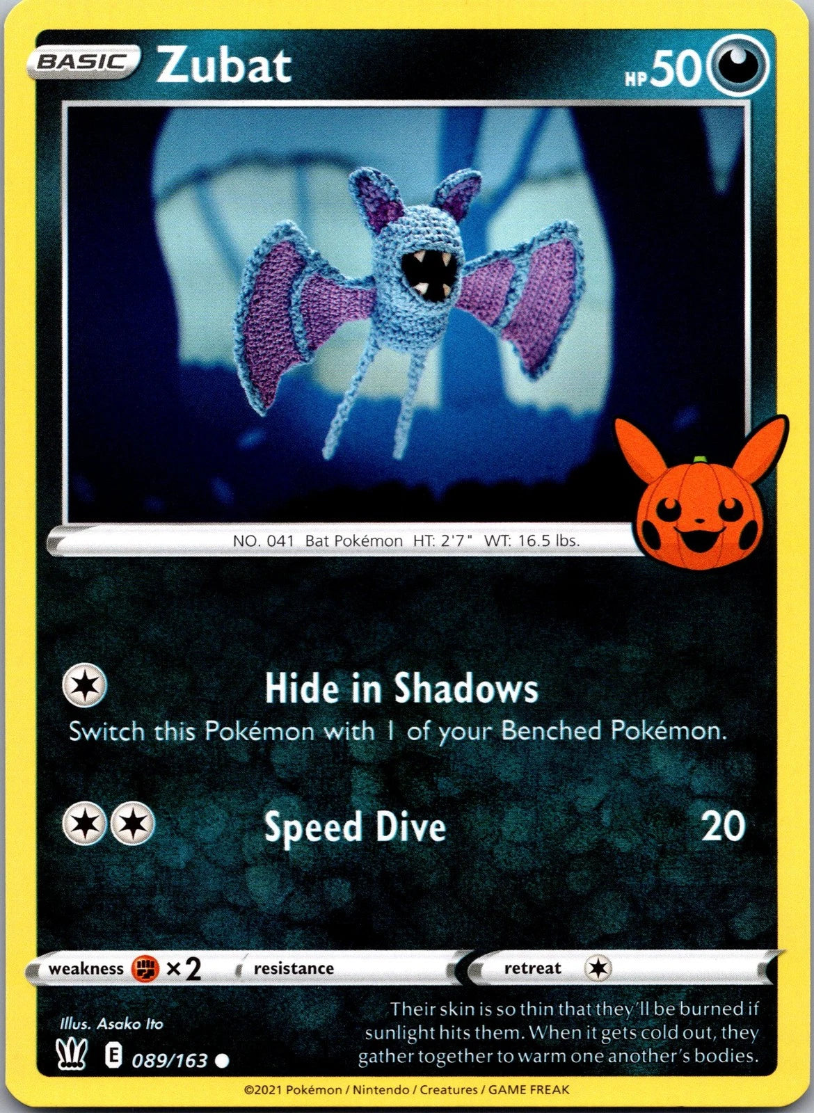 Zubat Promo Trick or Trade 089/163