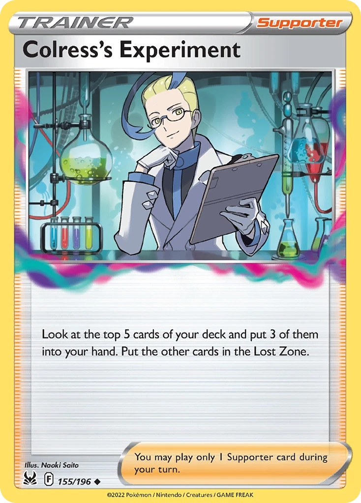 Trainer Colress's Experiment 155/196