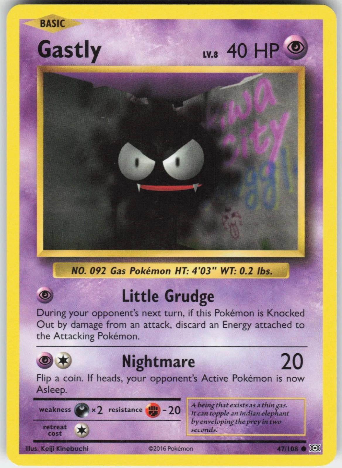 Gastly 47/108