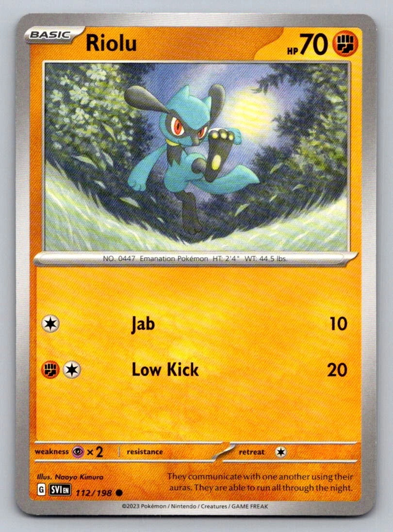 Riolu - 112/198