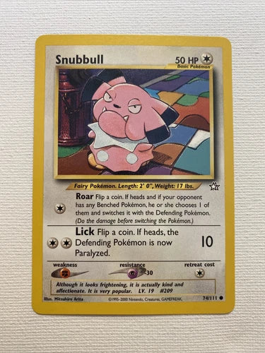 Snubbull Neo Genesis 74/111