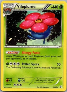Vileplume - 3/149 (BW Boundaries Crossed) Rare Deck