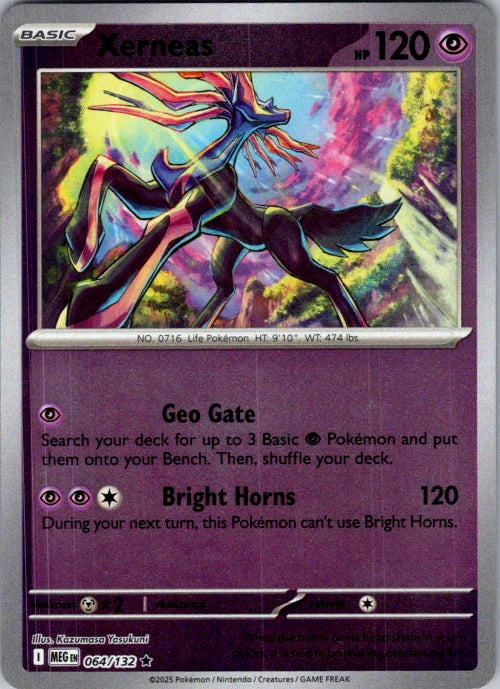Xerneas 064/132 Reverse Holo