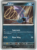 Zubat 110/182 Common Paradox Rift Pokemon Near Mint